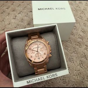 Michael Kors Rose-Gold Watch